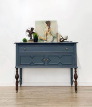 Load image into Gallery viewer, Modern farmhouse solid wood Jacobean sideboard buffet credenza dresser storage