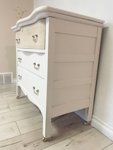 Modern farmhouse solid wood dresser washstand buffet sideboard vanity nursery storage