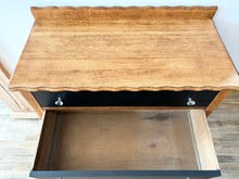 Load image into Gallery viewer, Antique quarter sawn oak tallboy dresser nursery storage