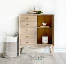 Load image into Gallery viewer, Modern farmhouse solid wood cabinet hutch chest armoire storage