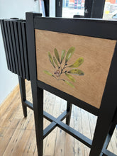 Load image into Gallery viewer, Modern vintage solid wood planter stand storage beverage table