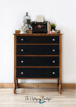 Load image into Gallery viewer, Antique quarter sawn oak tallboy dresser nursery storage