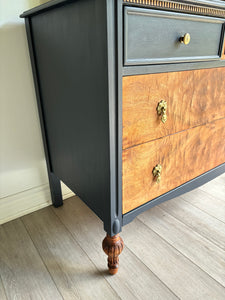 Antique solid wood dresser sideboard buffet credenza nursery storage