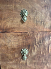 Load image into Gallery viewer, Antique solid wood dresser sideboard buffet credenza nursery storage