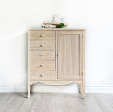 Load image into Gallery viewer, Modern farmhouse solid wood cabinet hutch chest armoire storage