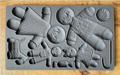 Ginger & Spice IOD Mould 6 x 10 Limited Edition