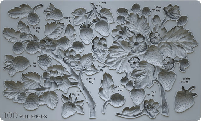 Wild Berries 6 x 10 Mould