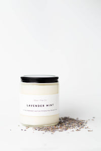Lavender Mint Soy Candle - 4oz