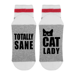 Totally Sane Cat Lady - Socks