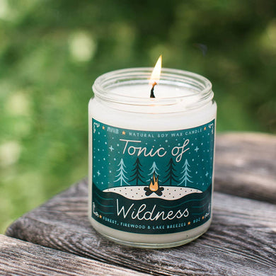 Tonic of Wildness Soy Candle-Forest Candle for the Holidays