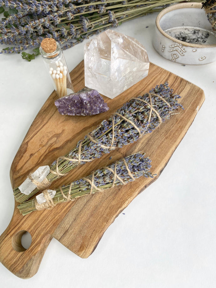 Lavender Bundle,  Dried Lavender, Smudge Sticks Small