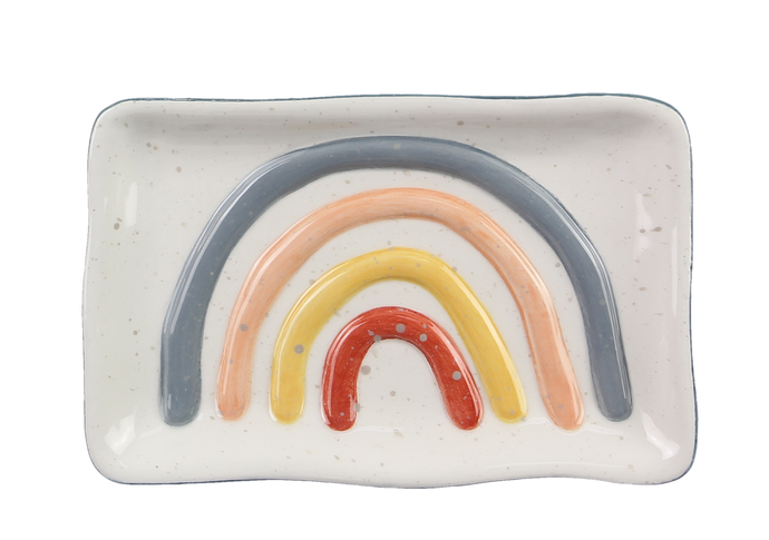 Ceramic Rainbow Dish