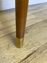 Load image into Gallery viewer, Mid Century Modern solid wood bench stool