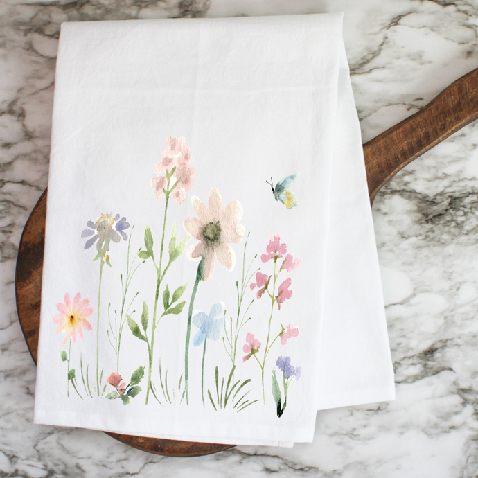 Wildflower Pink - Kitchen Towel