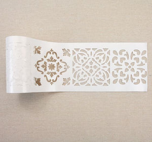 Redesign Stick & Style Stencil Roll 4' 15 yards Casa Blanca Tile