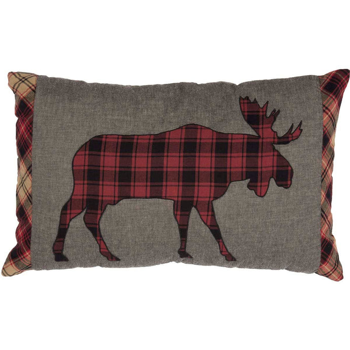 Cumberland Moose Applique Pillow 14x22