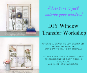 DIY Window Workshop