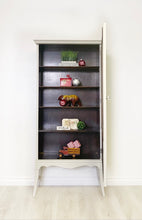 Load image into Gallery viewer, Woodland chic solid wood cabinet bookcase