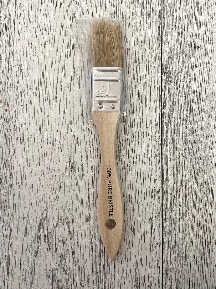 1” wood chip brush