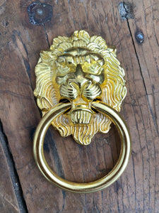Lion drawer ring pulls