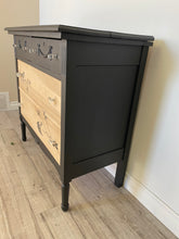 Load image into Gallery viewer, Modern farmhouse solid wood dresser sideboard buffet change table