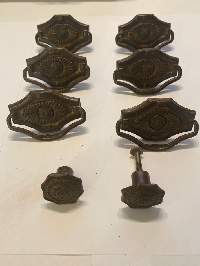 Oriental style pulls and knobs