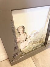 Load image into Gallery viewer, Parisian chic salvaged antique window home decor