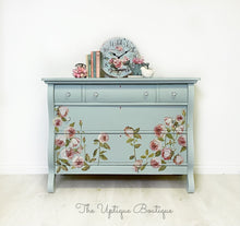 Load image into Gallery viewer, French country chic solid wood sideboard dresser buffet credenza