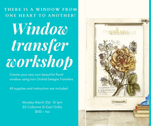 Window Transfer Workshop March 21 2022