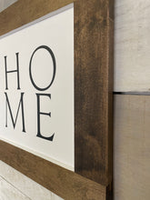 Load image into Gallery viewer, Farmhouse salvaged door home sign