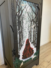 Load image into Gallery viewer, Woodland chic solid wood  armoire wardrobe cabinet