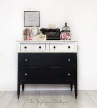 Load image into Gallery viewer, Farmhouse chic solid wood server dresser sideboard buffet credenza coffee station