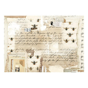 Prima Decoupage paper Mysterious Notes 11.5" x 16.25"