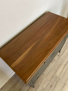 Modern farmhouse solid wood dresser sideboard buffet server
